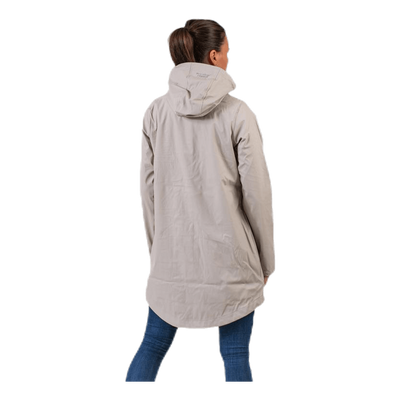 Saga Rain Jacket Beige