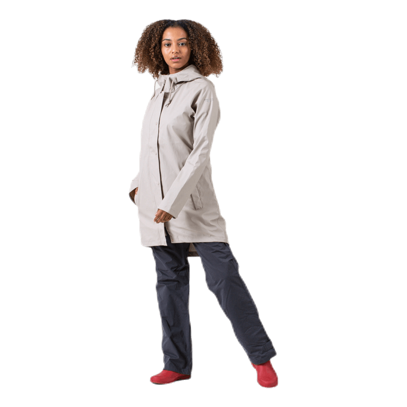 Petra Rain Jacket Beige