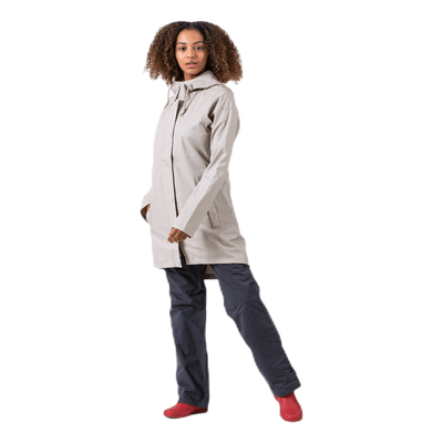 Petra Rain Jacket Beige