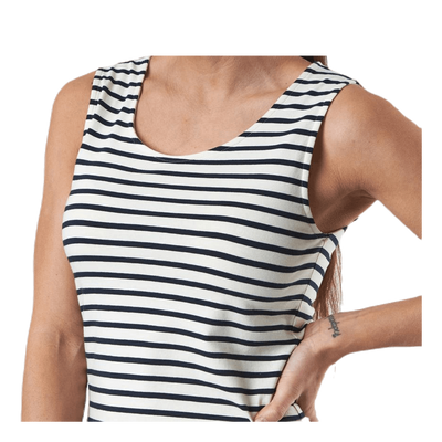 Fiona Tank Dress Blue/White