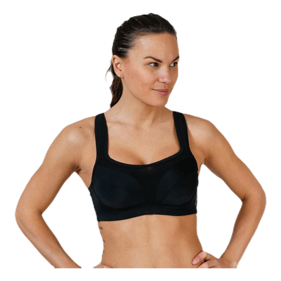 High Support Sports Bra D Black