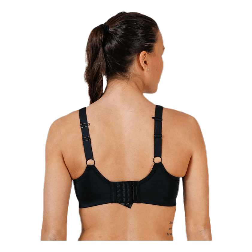 High Support Sports Bra D Black