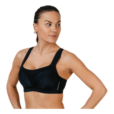 High Support Sports Bra D Black