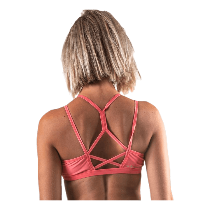 Julie Sport Top Pink/Red