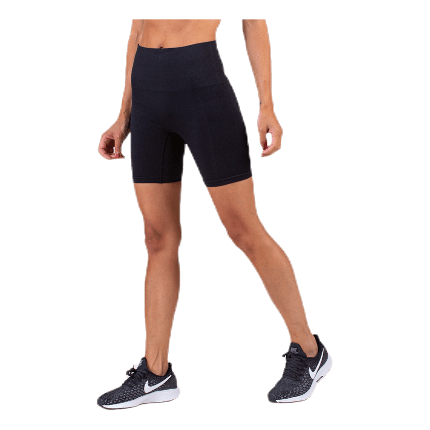 Seamless Biker Tights Black