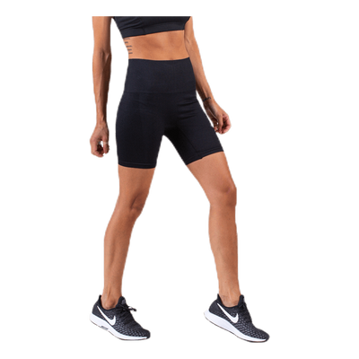 Seamless Biker Tights Black