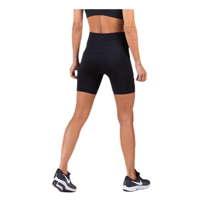 Seamless Biker Tights Black
