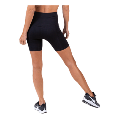 Seamless Biker Tights Black