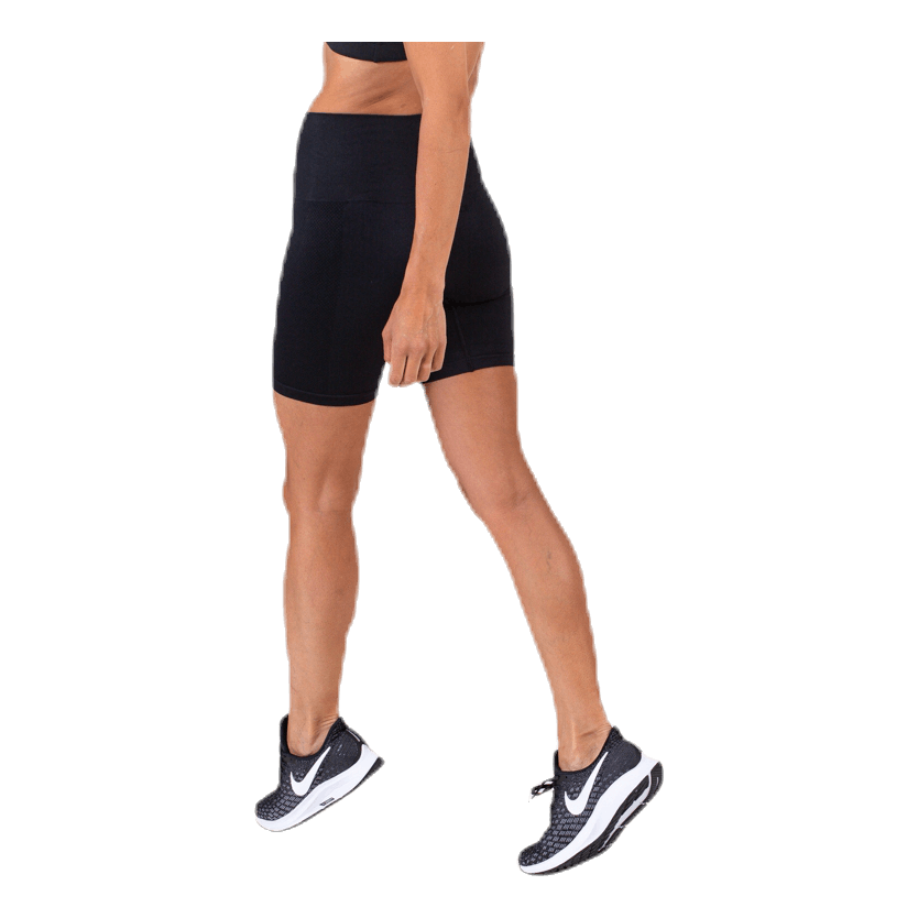 Seamless Biker Tights Black