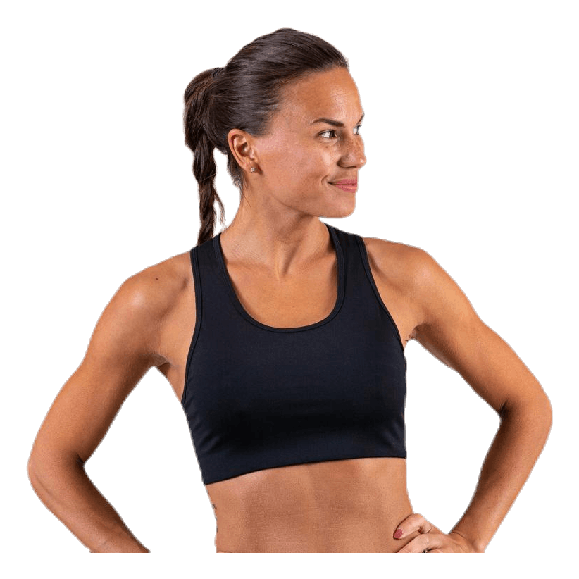 Compression Sports Bra Black