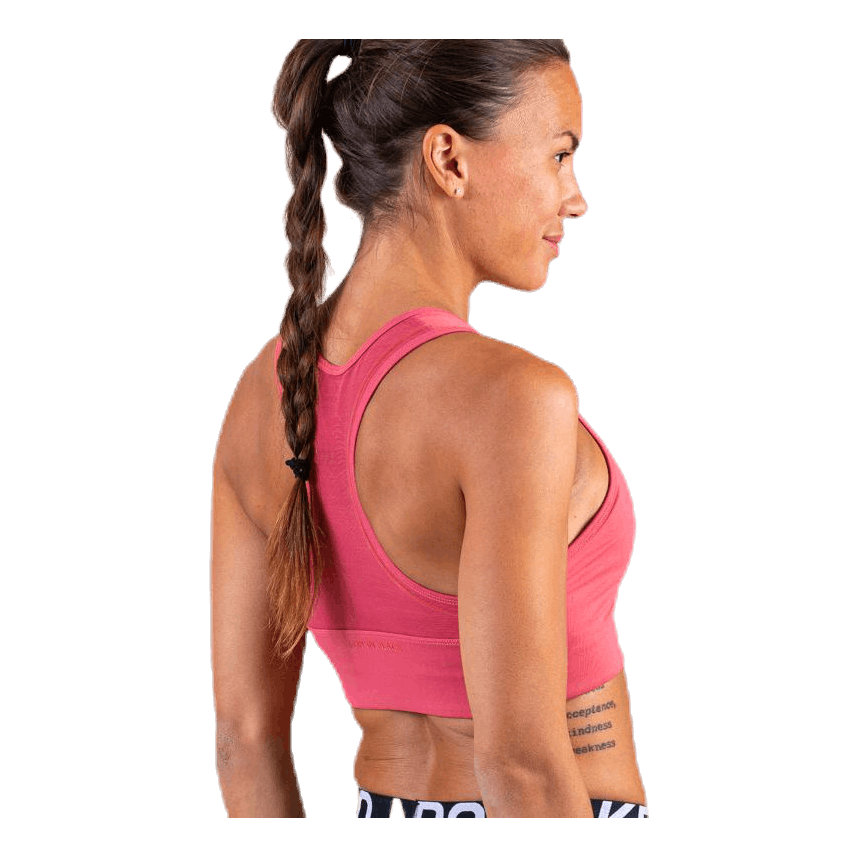 Compression Sports Bra Pink