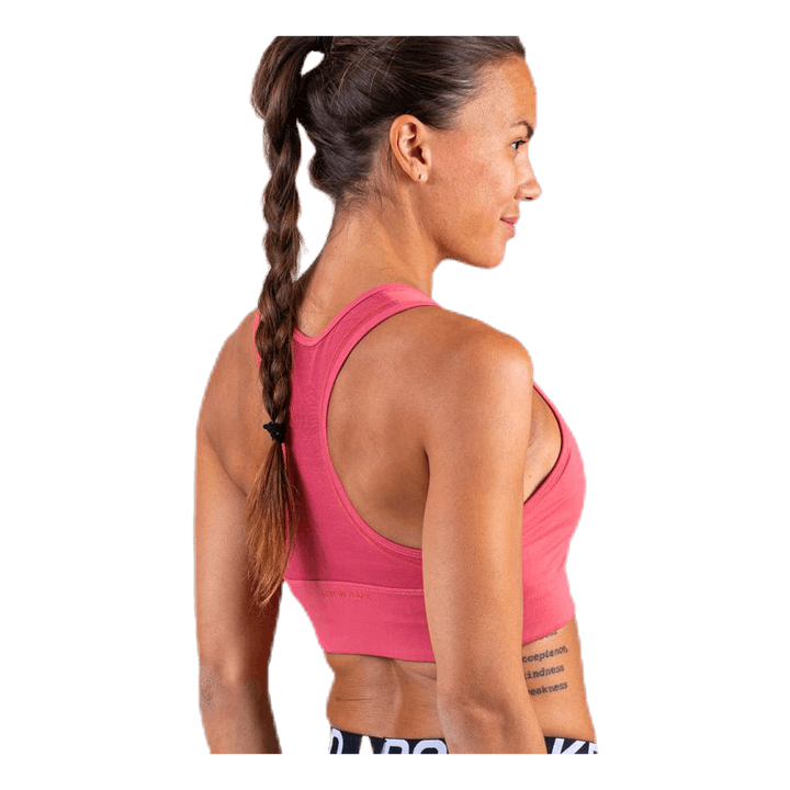 Compression Sports Bra Pink