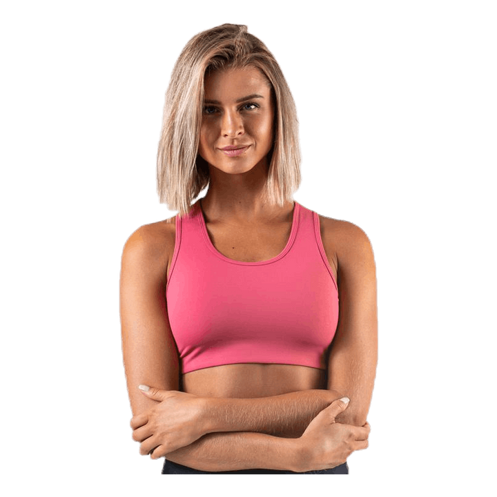 Compression Sports Bra C/D Pink