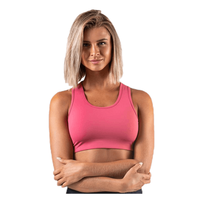 Compression Sports Bra C/D Pink