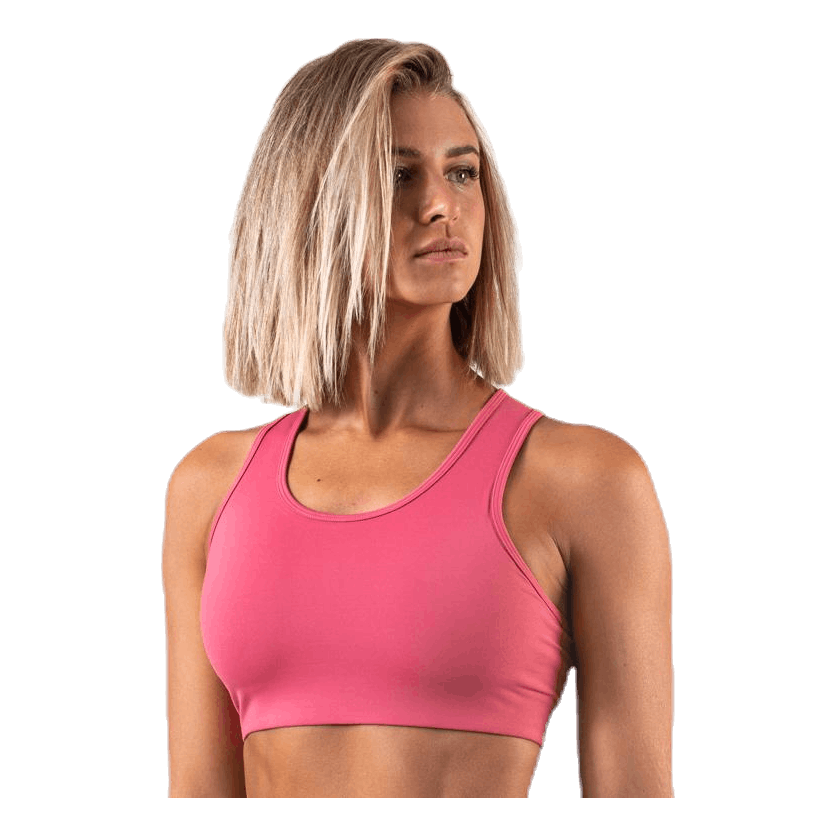 Compression Sports Bra C/D Pink
