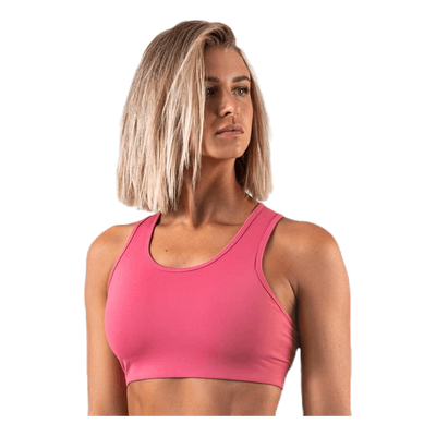 Compression Sports Bra C/D Pink