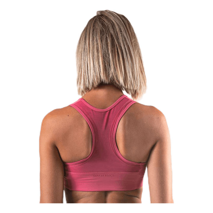 Compression Sports Bra C/D Pink