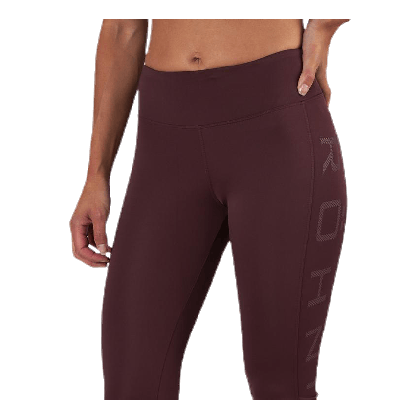Uplift Logo Tights Red
