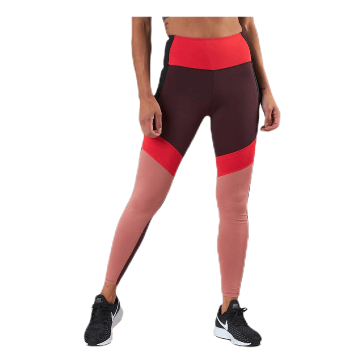 Kay Blocked Tights Pink