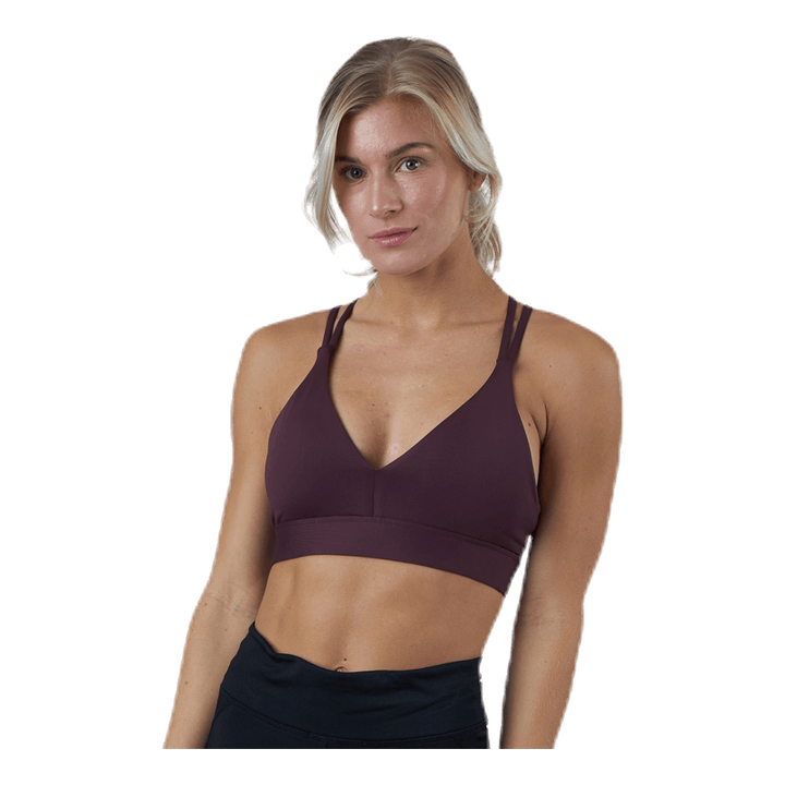 Braid Sports Bra Red