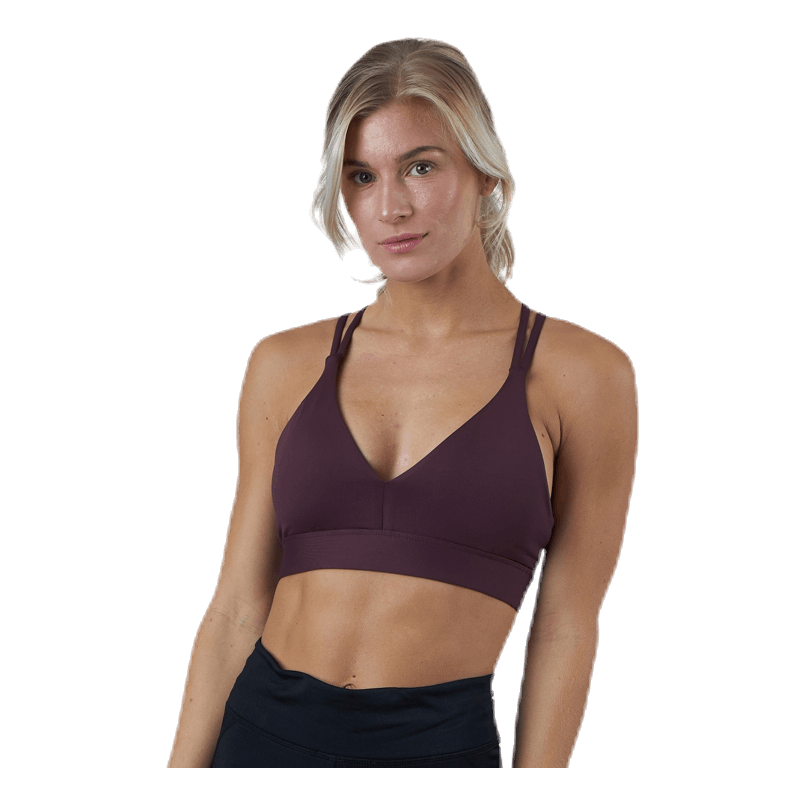 Braid Sports Bra Red