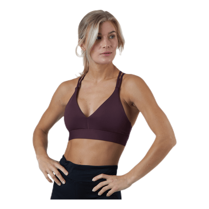 Braid Sports Bra Red