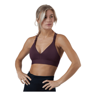 Braid Sports Bra Red