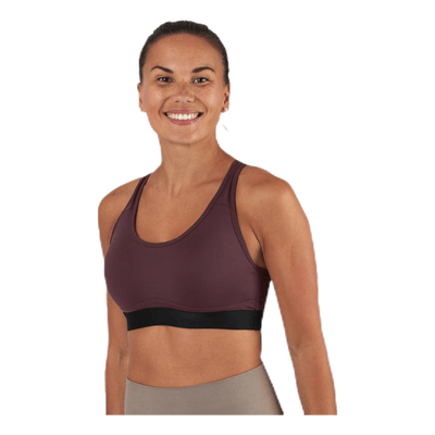 Padded Crossback Bra Purple