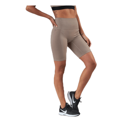 Seamless Biker Tights Beige