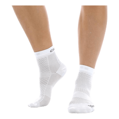 Cool Mid 2-Pack Sock White