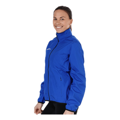 Jacket Rain W Blue