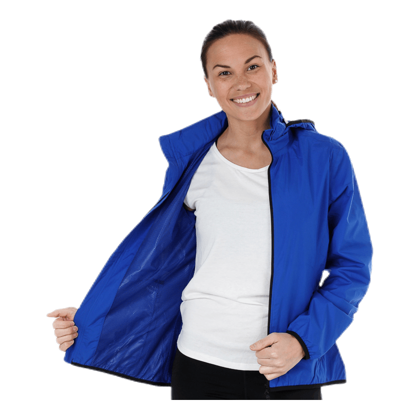 Jacket Rain W Blue