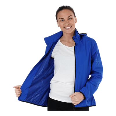 Jacket Rain W Blue