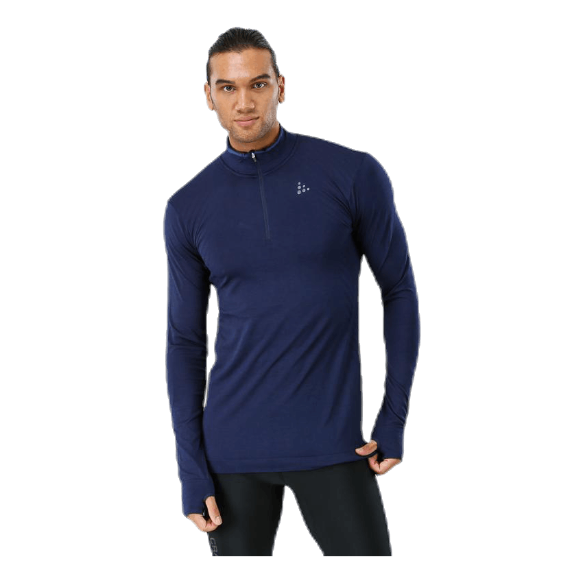 Fuseknit Comfort Zip Blue
