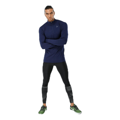 Fuseknit Comfort Zip Blue