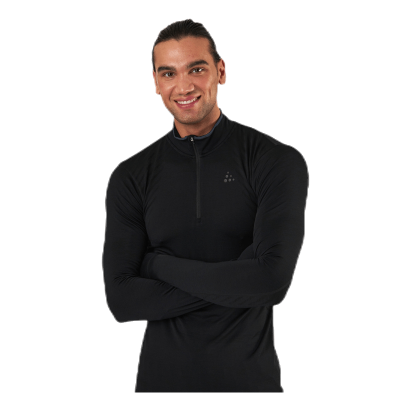 Fuseknit Comfort Zip Black
