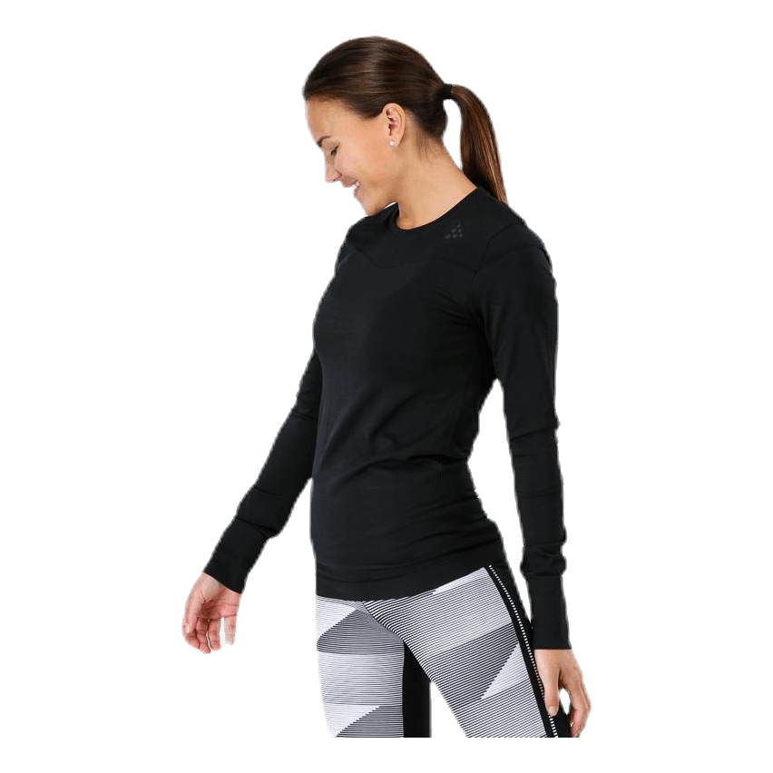 Fuseknit Comfort RN LS Black