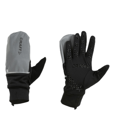 Hybrid Weather Glove Black/Silver