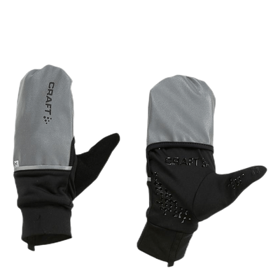Hybrid Weather Glove Black/Silver