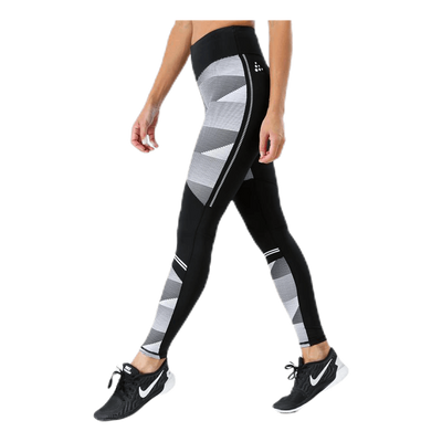 Breakaway Shape Tights W White/Black