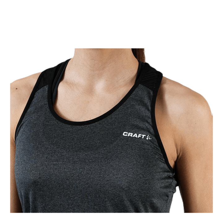 Eaze Singlet Black/Grey