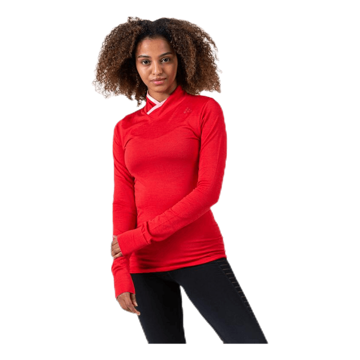 Fuseknit Comfort Wrap LS Red