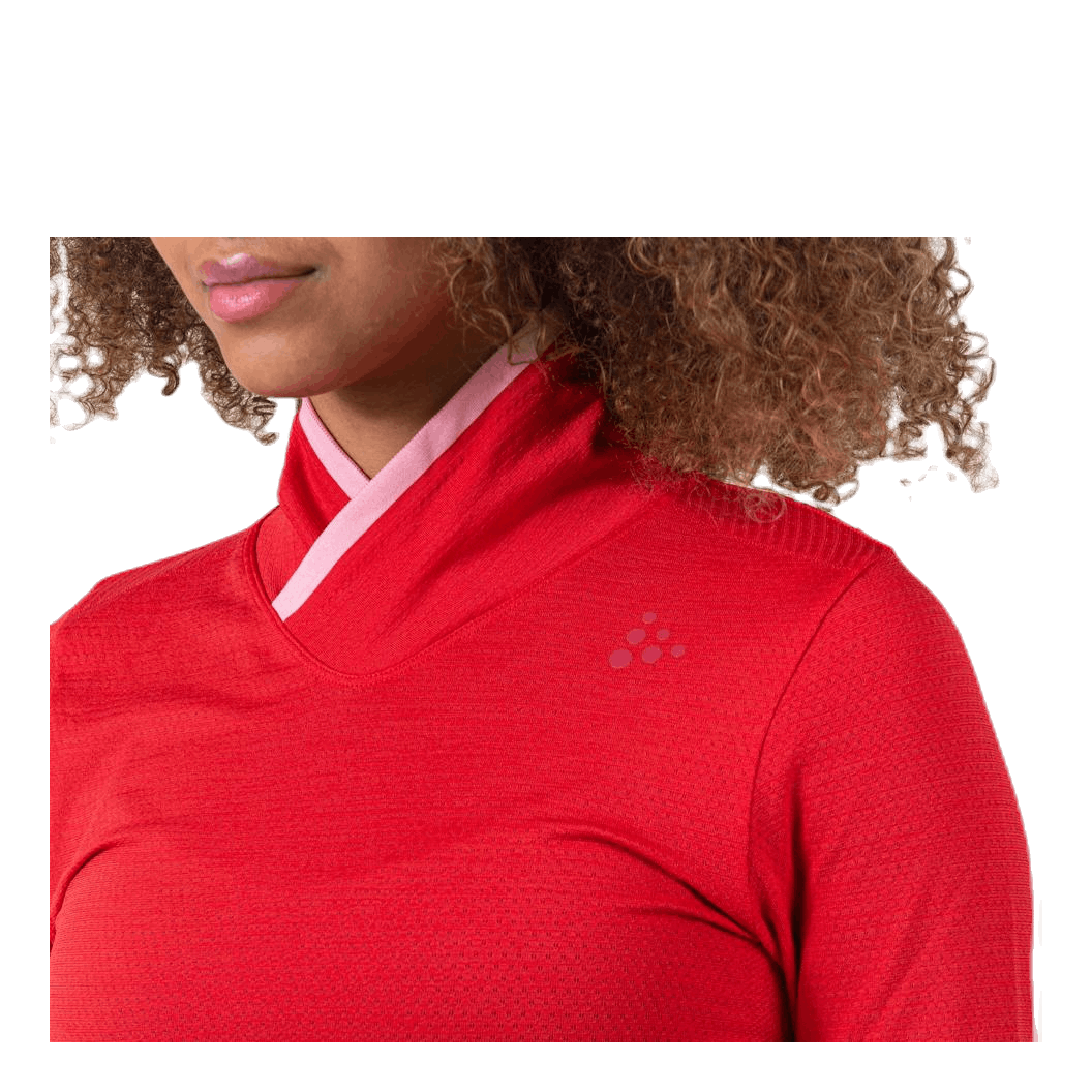 Fuseknit Comfort Wrap LS Red