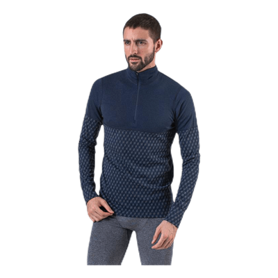 Merino 240 Zip Blue