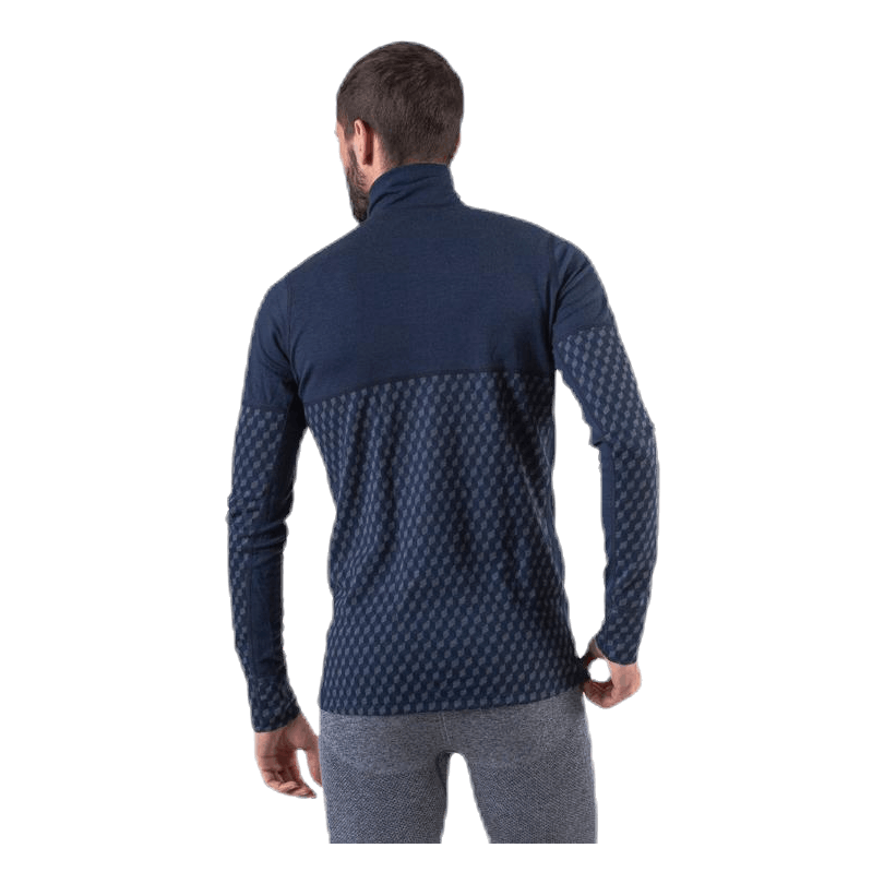 Merino 240 Zip Blue