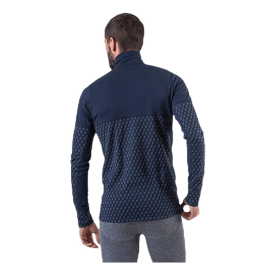 Merino 240 Zip Blue