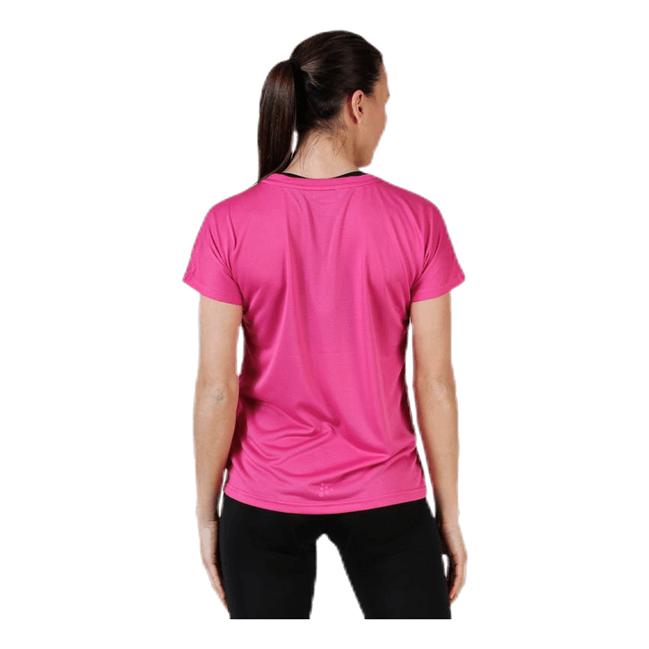 Eaze Mesh Tee Pink