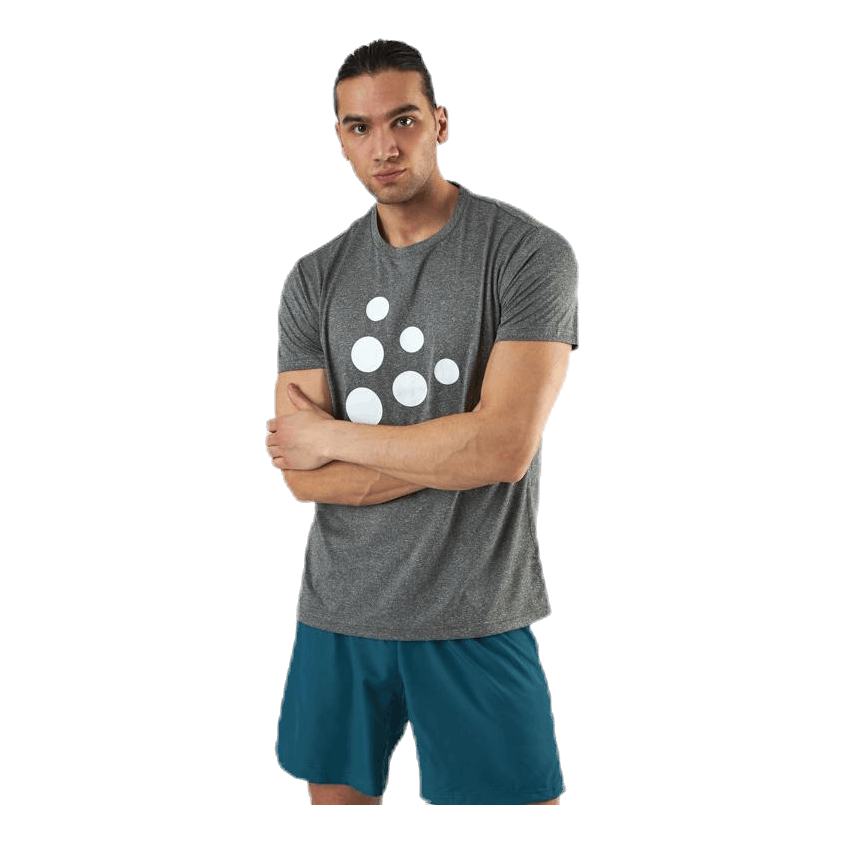 Eaze SS Mesh Tee Grey