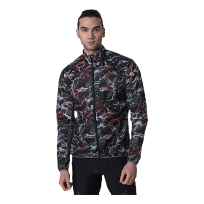 Vent Pack Jacket Patterned/Black