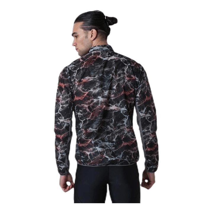 Vent Pack Jacket Patterned/Black